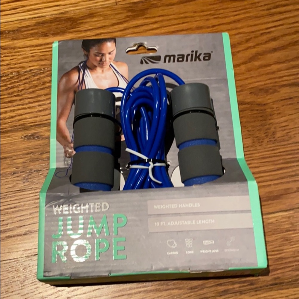 FREE W OTHER PURCHASE Weighted jump rope